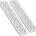 Aluminum Loading Ramp - 880lb Capacity, Anti-Slip Holes, Lightweight & Durable for Sheds, Garages, ATV, Motorcycle (47.2"x8.5")