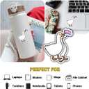 3 x 3pcs Silly Goose Pride LGBT Sticker Funny Rainbow Goose Meme Quote for LGBTQ+ Teens, Queer Friends, and Pride Month Gifts for Laptop Water Bottle Tumbler Phone Case Helmet 3in