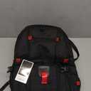 YOREPEK Travel Backpack, 15.6 Inch Laptop Backpacks for Men Women, Water Resistant College Backpack Airline Approved Business Work Bag with USB Charging Port Fits 15.6 Inch Computers, Black