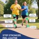 Plantar Fasciitis Insoles for Men Women,High Arch Support for Pain Relief,Shoe Inserts Orthotic for Flat Feet,Work Boot Insoles for Shock Absorbing Inserts (Fit for Standing All Day) B-XL (MEN 10-13|WOMEN 12-14(310mm))