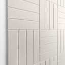Large Cork Board Alternative - 12-Pack Felt Wall Tiles with Safe Removable Adhesive Tabs, Cork Wall Tiles Bulletin Board Home Office Essentials - Beige