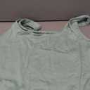 Zeagoo Women's Square Neck Double Lined Tank Tops Cute Summer Tops Slim Fit Basic Sleeveless Shirts (X-Large, Mint Green)