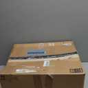 Washable Area Rugs 8'x10' Non-Slip Modern Abstract Soft for Living Room Entryway Bedroom Nursery, Print Pattern, Dark Black Gold