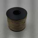 BEL AVENIR Nylon Satin Cord, 2mm 50 Yards Braided Lift Shade Cord for Necklace Bracelet String Cord, Blind Shade, Trim and Shoelaces (Gold)