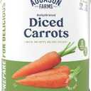 Augason Farms Dehydrated Diced Carrots Emergency Food Supply, 216 Servings, 25 Year Shelf Life, Great for Cooking, Baking, and Snacks - Dehydrated Meals, Survival Food Camping Essentials Can, 38 oz (EXP 07/07/36)