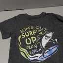 Toddler Boys Shark Short Sleeve Shirt Summer Graphice Cotton T-Shirt Tops Tees for 5 Years Old