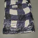 Plush Robes for Women, Hooded Bathrobe Long Fluffy, Womens Fuzzy Fleece Warm Soft Cozy Robe (Blue, XXXL)