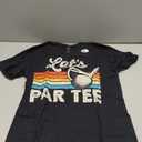 Let's Par Tee Funny Golf Pun Dad Party Golfer Father's Day T-Shirt, Size S