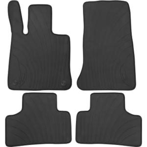 Car Floor Mats for Mercedes-Benz GLC 2023-2026 X254 GLC300(e) GLC350 GLC43 AMG, GLC Couple 2024-2026 Custom Fit Full Black Rubber Auto Floor Liners All Weather Protection Heavy Duty