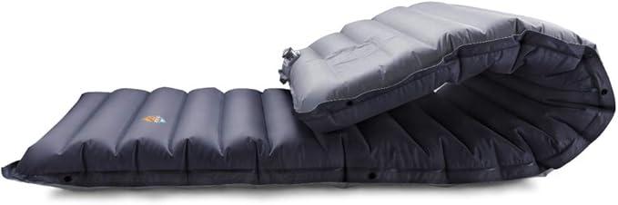 AIRLIVE 2000 AIR SLEEPING PAD WITH BUILT IN PUMP 74"x24"x4", BLACK