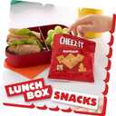 Cheez-It and Pringles Variety Pack, Lunch Snacks, Kids Snacks, Original Flavors (24 Packs) (0.84 Ounce (Pack of 24))