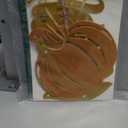 Alynta Pre-Strung A Little Pumpkin Is On The Way Banner NO DIY Fall Pumpkin Baby Shower Banner Garland Gold Glitter for Fall Little Pumpkins Baby Shower Gender Reveal Decorations