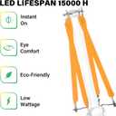 Maelsrlg 3-Way Light Bulbs, 30 70 100 Watt Equivalent, Soft White 2700K, A19 Three Way LED Bulbs, 3W/8W/10W, E26 Medium Base, Pack of 4