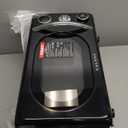 Galanz GLCMKA07BKR-07 Microwave Oven, LED Lighting, Pull Handle Design, Child Lock, Retro Black, 0.7 Cu Ft