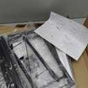 DOLALIKE Expandable Microwave Rack, Countertop Kitchen Utensils Tableware Storage, Carbon Steel 3 Tier Shelf with 3 Hooks