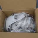 Dreo Space Heater 1500W, 60 Adjustable Tilt, 10.5ft/s Portable Electric Heaters for Indoor Use with Thermostat, 8 Safety Protections, 3 Modes, Remote, Quiet Desk Heater for Bedroom, Office, White