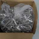 Blulu 100 Pcs 1/4"-20 Hurricane Shutter Bolts, Sidewalk Screws Bolts, 304 Stainless Steel, for Installing Hurricane Panels to Storefronts and Sliding Glass Doors (1/4"-20 x 1)