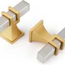 30 Pack Cabinet Knobs Brushed Nickel and Gold Dresser Drawer Knobs Silver and Gold Cabinet Knobs Kitchen Cabinet Hardware