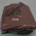 KEQIAOSUOCAI Rust Terracotta Blackout Curtains 96 Inch Length 2 Panels Boho Fall Bohemian Back Tab Hook Belt Pleated Brick Red Copper Color Linen Textured Curtains for Living Room Bedroom 50x96