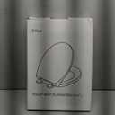 Elongated Toilet Seat, Soft-Slow Close, Oval(Oblong) Toilet Seat For Elongated Toilets, Quiet-Close Lid And Seat, Easy To Install And Clean, Never Loosen, White(18.5")