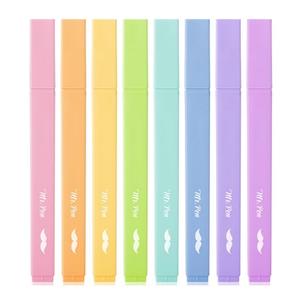 Mr. Pen- Aesthetic Highlighters, 8 Pcs, Chisel Tip, Pastel Candy Colors, Cute Assorted Colors, Bible Highlighters and Pens No Bleed for Bible Pages