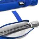 6.5ft Cpap Hose Cover for Heated Tubing, Double-Sided Thickened Cpap Tube Cover Compatible with Resmed Airsense Climatelineair 10&11 Tubes, Cat Proof Cpap Sleeve for Tube Full Zipper (Blue)