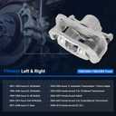 Autoround 19B2584 19B2585 Front Brake Caliper Fits Honda Accord 2003-2012