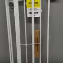 Regalo Safety 36" Extra Tall Baby Gate for Doorways & Bottom of Stairs, Pressure Mount, Toddlers & Pets, 6-24 Months, Tested & Safe for 30 Years, American Designed, American Owned (White)