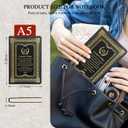 Lawyer Gift for Women,Journal for Women,A5 Hardcover Leather Journal - 200 Pages Premium Paper Notebook,Lawyer Journal Notebook for School, Work (Lawyer Black)