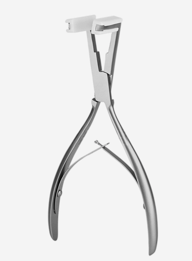 Tape in Hair Extensions Plier Silvery Stainless Steel Flat Surface Sealing Hair Extension Tools for Women Hair Extension Tools