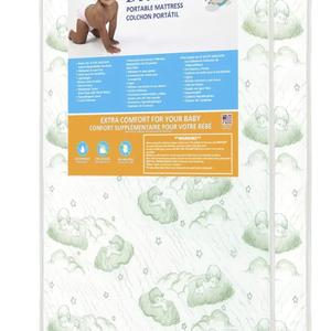 Dream On Me 3" Firm Play Yd Mattress, (28F-SF), Square Corner, 25"x38"