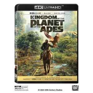 Kingdom of the Planet of the Apes - 4K + Blu-ray + Digital
