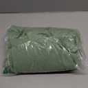 58" Solid Color Chiffon Fabric Rustic Sheer Bridal Wedding Party Decorations Backdrop, Sage Green, 5 Yards