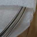 6 Pack Floral Hoop 24 Inch Metal Rings for Crafts Macrame Rings Hoop Wreath Dream Catcher Rings DIY Wreath Candle Rings Wreaths Craft Hoops Big Floral Ring for DIY Centerpiece Table Decoration, Silver