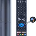 Replacement Voice Command Remote Control support for Changhong/Sansui/Caixun/Dyon/Chiq Smart TV GCBLTVC0GBBT-C3 GCBLTVC0GBBT-C4 GCBLTVC0GBBT-C4 GCBLTVC0GBBT-C5 ES43S1UA ES43S1A ES50S1A ES55S1A EC43S1A