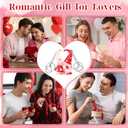 2pcs Valentines Gnomes Magnetic Keychain Matching Couple Gifts Valentines Gnome Gifts for Him and Her