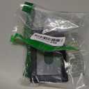 Travelambo Money Clip for Men Wallet Leather Slim Minimalist Card Holder RFID Blocking (Weaved Black) (Black Cros with Matte Clip)