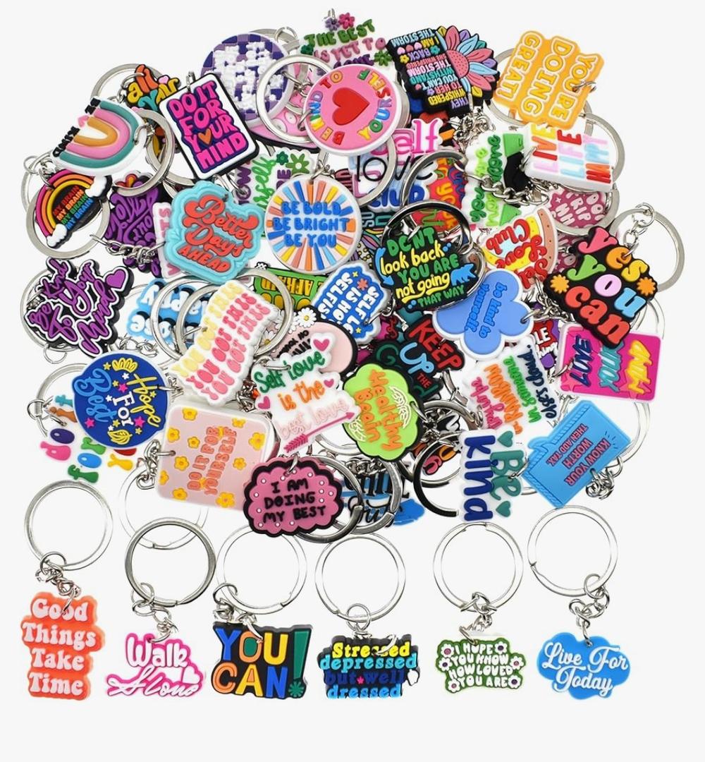 Cute Keychain for Women,Phrase Different Key Chain for Car Keys Purse Bag charm Cute Keychain for Women,Phrase Different Key Chain for Car Keys Purse Bag charm