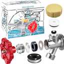Outdoor Faucet Repair Kit, Frost-proof Valve Leak ASSE 1019-A Repair Kit, Anti-Siphon Valve VACVBKX1B Vacuum Breaker Repair Kit, Wall Hydrant Complete Replacement Kit, Hose Faucet Fitting Repair Kit