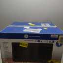 GE Countertop Microwave Oven, 1,150-watt Capacity, 1.6 Cubic Ft., 8 Auto Cooking Settings, Child-Lock Technology, Kitchen Essentials for The Countertop, Dorm Room or Apartment, Black Stainless