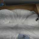 basic home King Size Goose Feather & Down Bed Pillow - 100% Odorless Sleep Pillow for Neck Support & Cooling Comfort - 233TC Cotton Cover with Anti-Poke Liner King 20x36