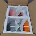 LOVECASA Multi-Color 12 OZ Soup Bowls with Handles, Ceramic Small French Onion Soup Bowls, Mini Soup Mugs Serving Bowls for Kitchen, Microwave & Dishwasher Safe,Set of 6