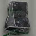 2 Pack Over The Door Organizer, Hanging Storage Organization with Large Capacity Pockets, Swing-Proof Behind Door Storage Shelf for Kicthen Bedroom Nursery Kids Toys Shoes,Black