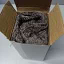 DEZENE Pack of 2 Chocolate Brown Decorative Throw Pillow Covers 12x20 Cozy Soft Chenille Accent Vintage Rectangular Lumbar Couch Pillow Covers for Home Decor Bed Sofa Living Room