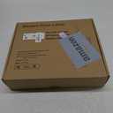 Nukanu Floor Lamp with Remote Control, Bright Floor Lamps for Living Room/ Bedroom/ Office, Stepless Adjustable 3000K-6000K Colors and 10-100% Brightness, Standing Light with Foot Switch (Black)