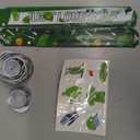 Erweicet 72-Piece Golf-Themed Set: Slap Bracelets, Keychains, Plastic Straws, and Gift Bags – Ideal for Golf Parties, Birthdays, Sports Events, and Treat Bags
