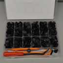 GOOACC 240PCS Bumper Retainer Clips Car Plastic Rivets Fasteners Push Retainer Kit 12 Popular Sizes Auto Push Pin Rivets Set -Door Trim Panel Fender Clips for GM Ford Toyota Honda Chrysler