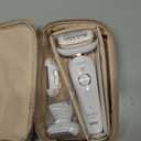 Braun Silk-pil 9 Flex Epilator, 360 Flex and Pivoting Head, Wet and Dry, Includes Shaver Head, Trimmer Comb, SES9-041 3D, Tinted Gold