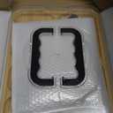 Charcuterie Board with Clear Locking Lid, Travel Portable Cheese Board Set, Bamboo Cutting Boards for Kitchen, House Warming Gifts New Home, Gifts for Women (Black - 1 Compartments)