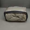 100% Blackout Curtains 84 Inch Length 2 Panels Set Farmhouse Style for Bedroom Windows/Living Room Thermal Insulated Neutral Boho Drapes Linen Blend Natural Ivory 7ft Long Hook Belt Pleated/Back Tab